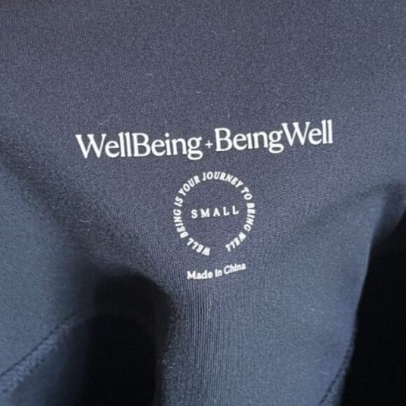 WellBeing + BeingWell MoveWell Parry Split Flare Pant in Black Size SMALL - Picture 5 of 7